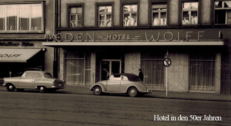 Fassade historisch 50er Jahre